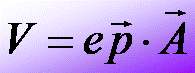 Interaction potential between an electron and an anapole